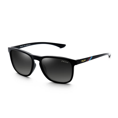 Black Frame Gradient Black Lens