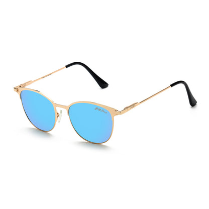 Gold Frame Sky Blue Lens