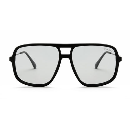 Black(Gun) Frame Photochromic Lens