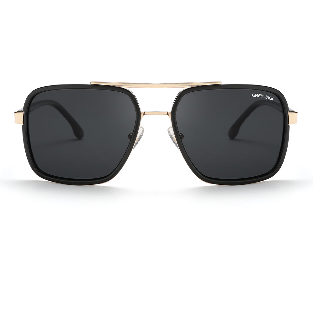 Gold Black Frame Black Lens