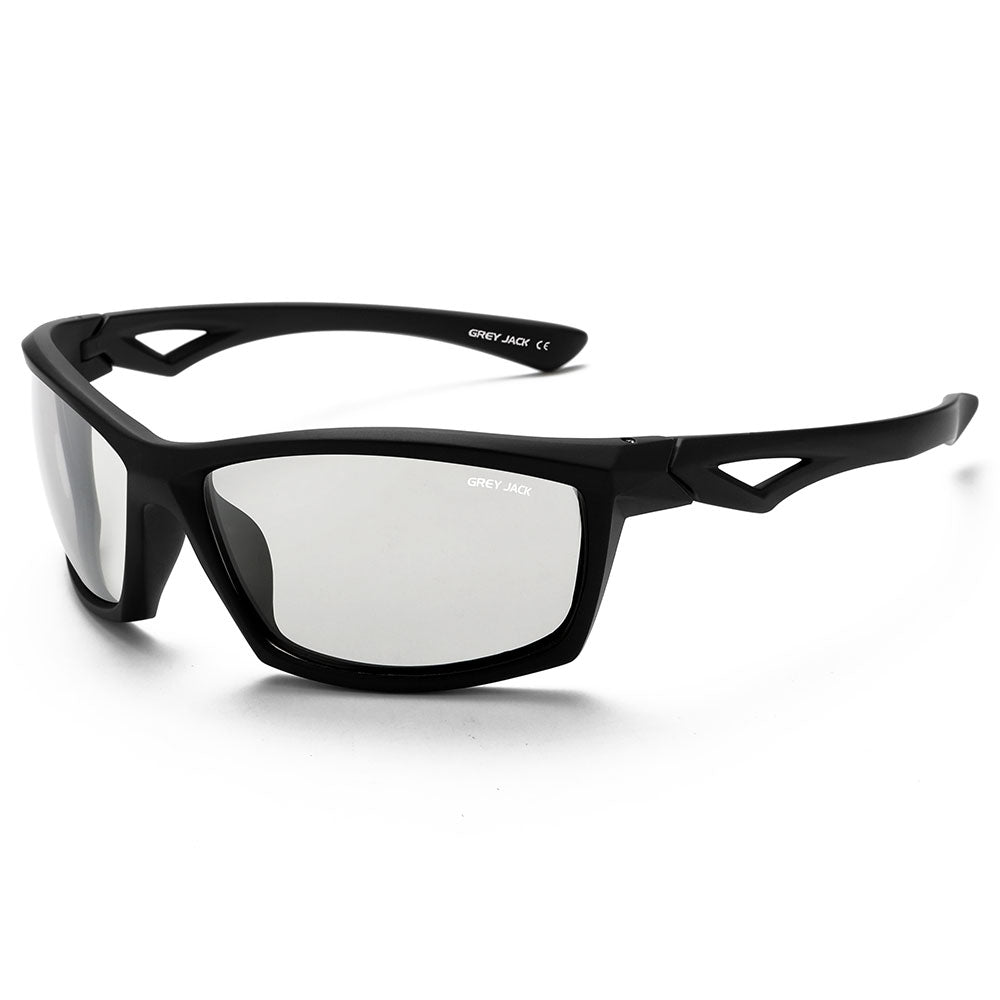 Matte Black Frame Photochromic Lens