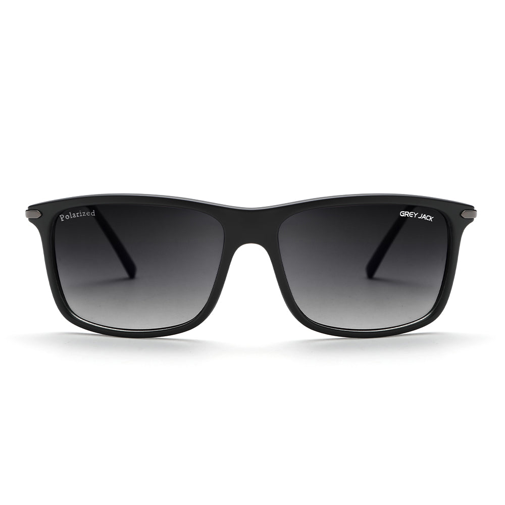 Matte Black Gun Frame Double Black Lens