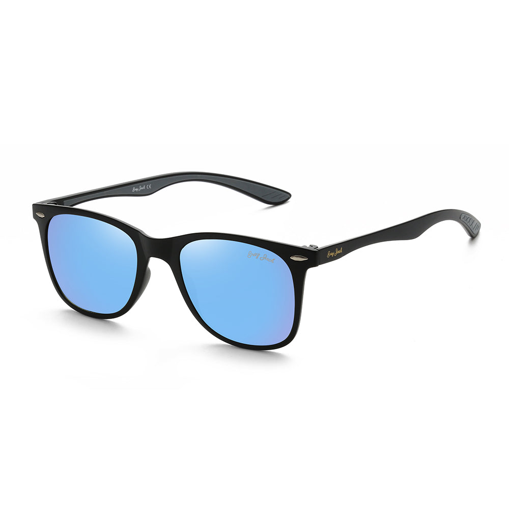 Black Frame Aqua Lens