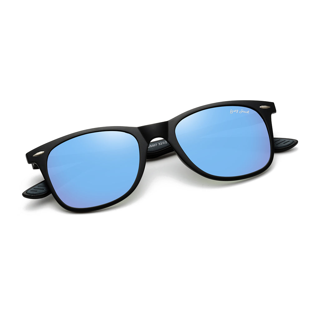 Black Frame Aqua Lens