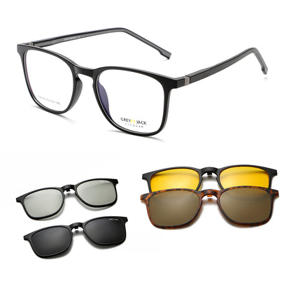 Matte Black Grey Frame