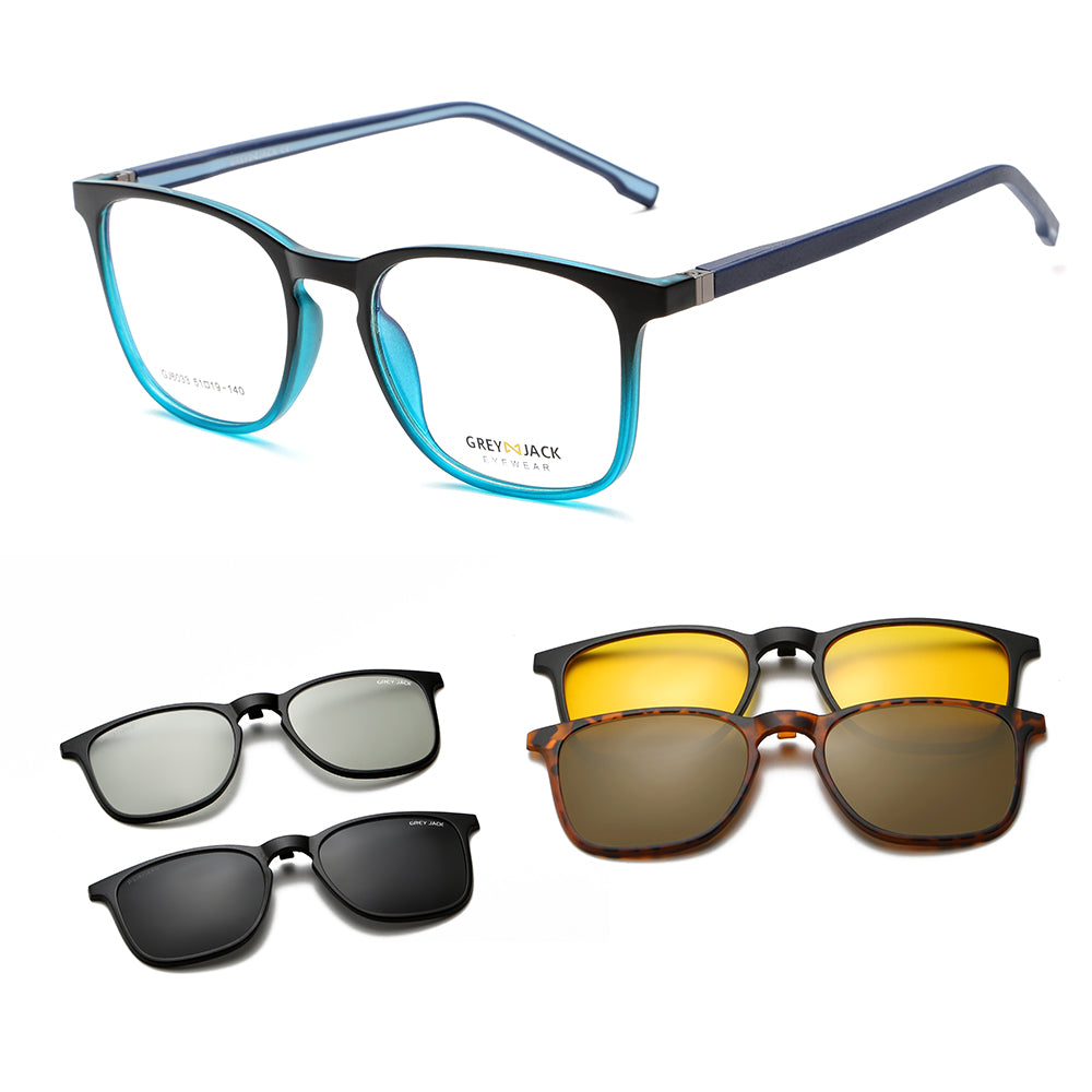 Black Blue Frame