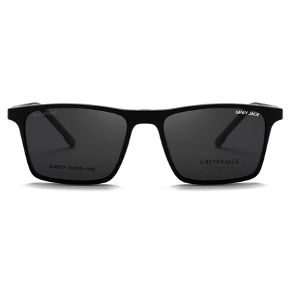 Shine Black Grey Frame