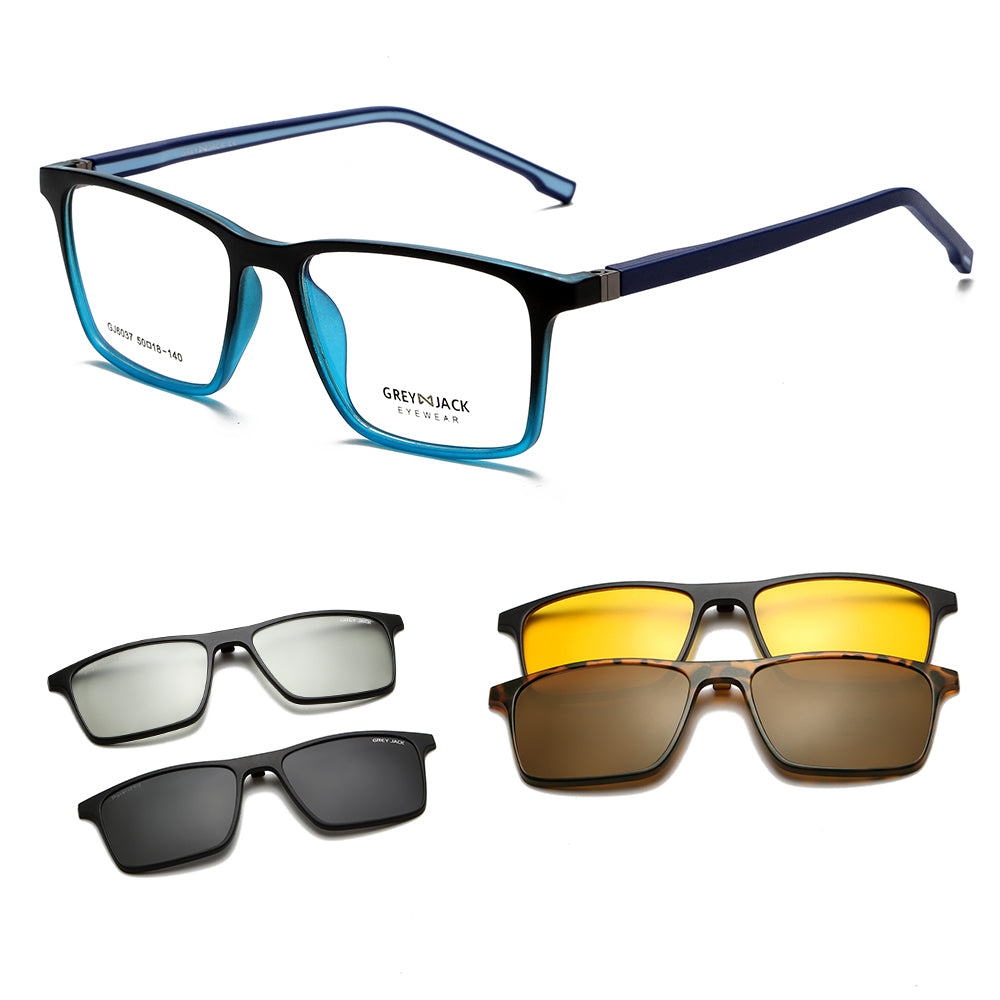 Black Blue Frame