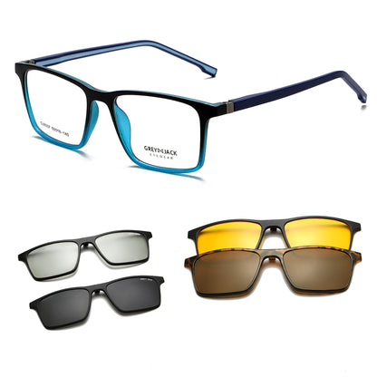 Black Blue Frame