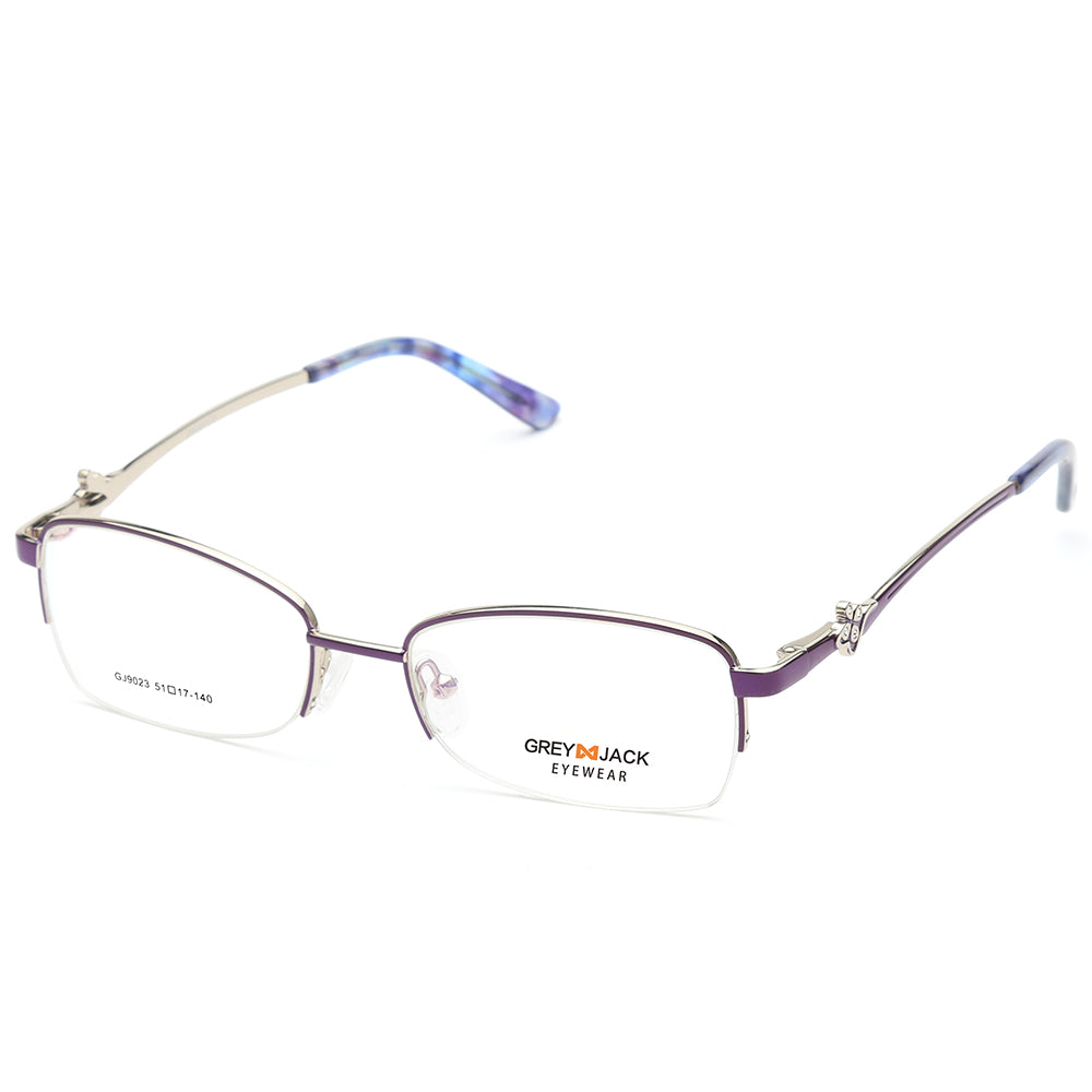 Purple Silver Frame