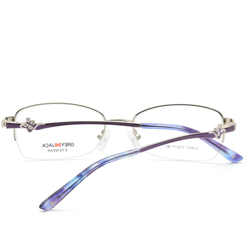 Purple Silver Frame