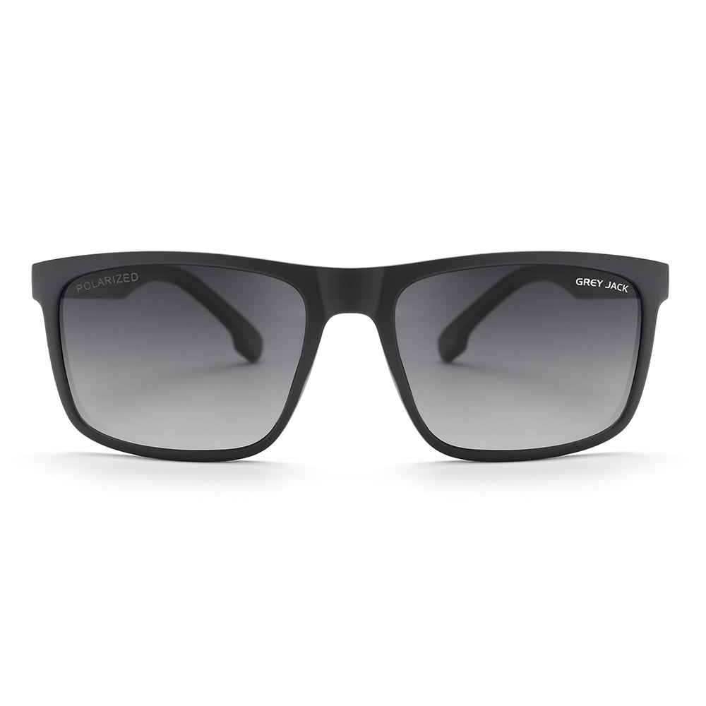 Matte Black Gun Frame Double Black Lens